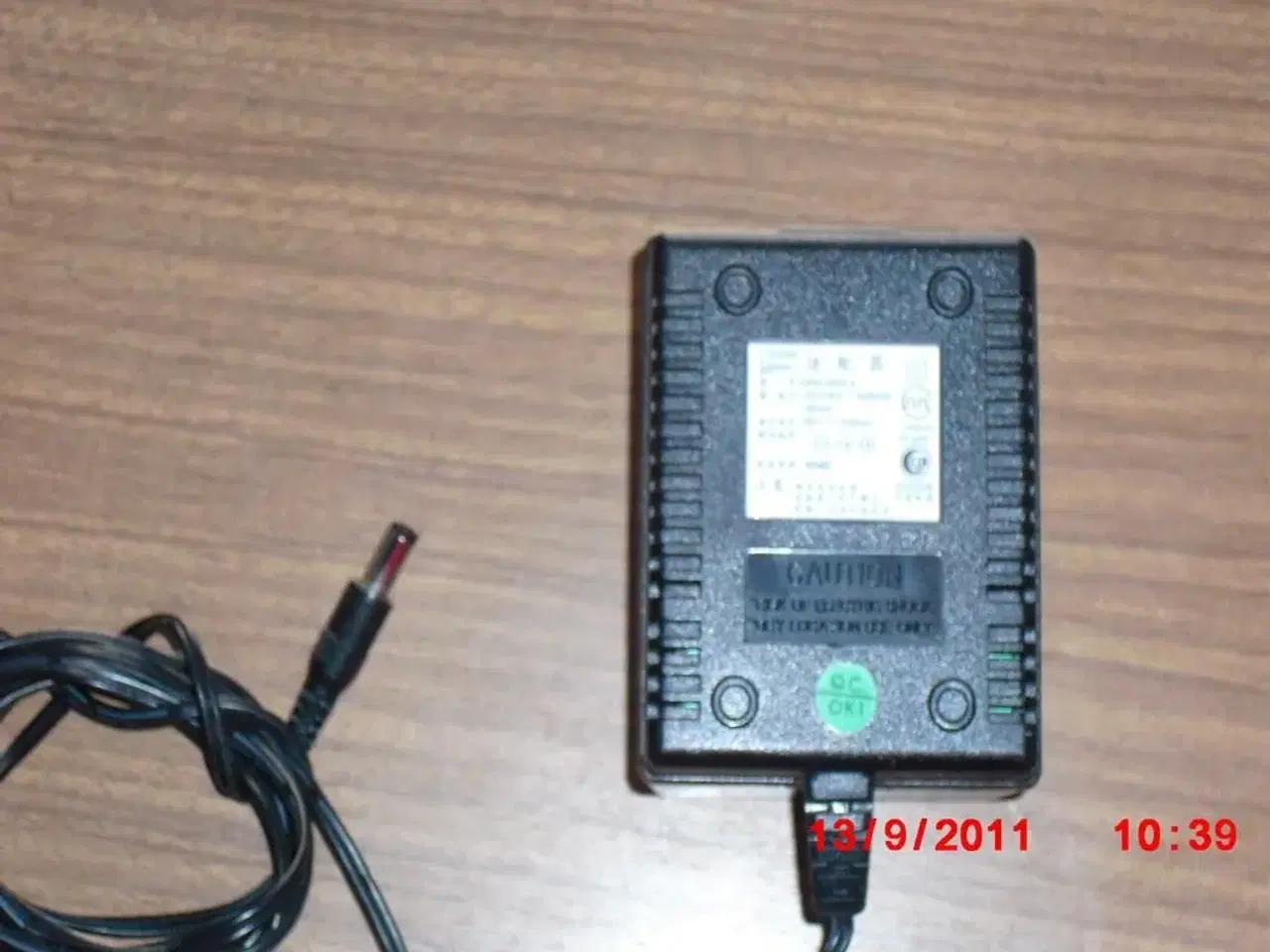 Billede 1 - Strømforsyning 30Vdc 0,5A Skynet AC/DC Adapter
