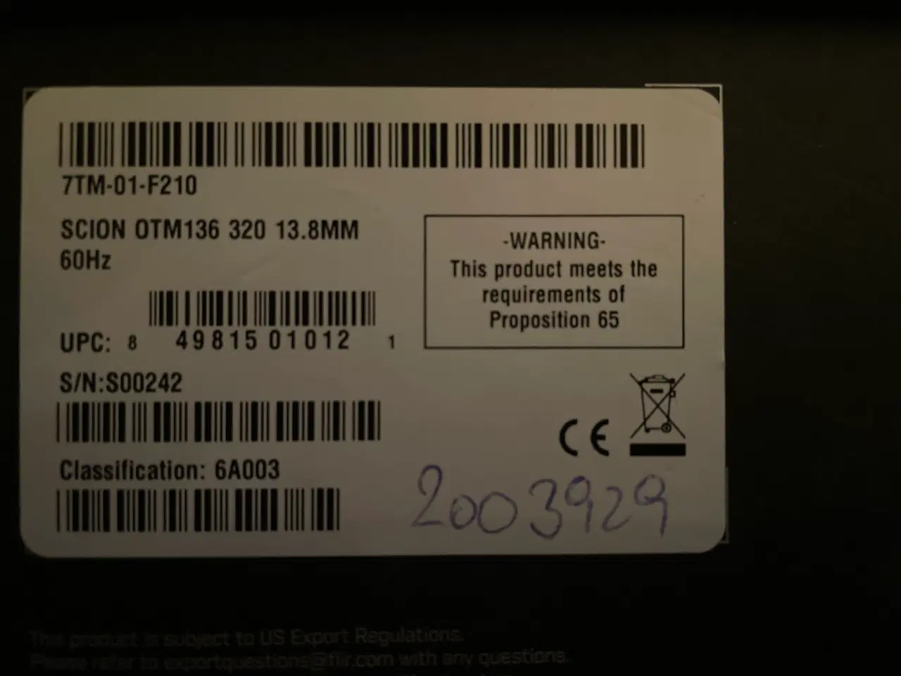 Billede 2 - Termisk spotter - se dyr i mørke