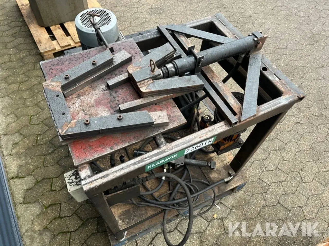 Billede 5 - Presse med hydraulikstation