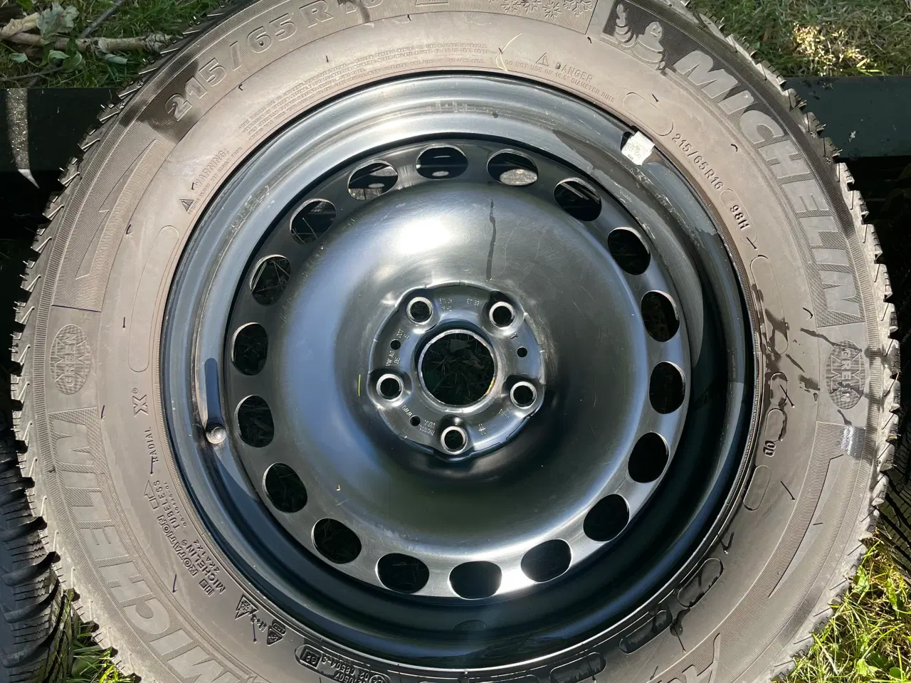 Billede 3 - 5x 112 passat fælge vinterdæk 