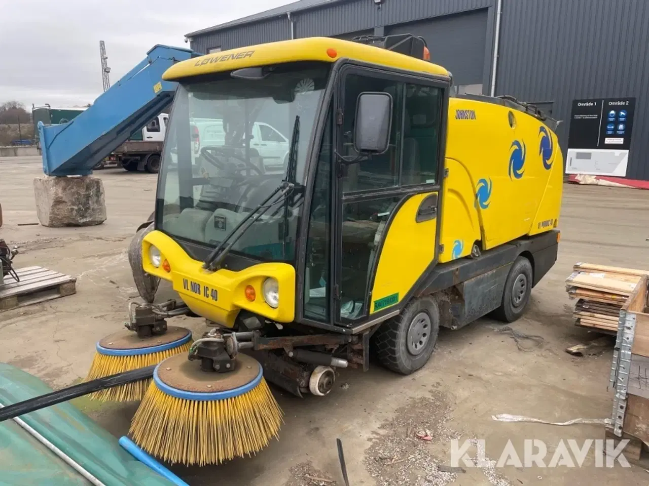 Billede 1 - Feje/sug bil Johnston 142A 101T