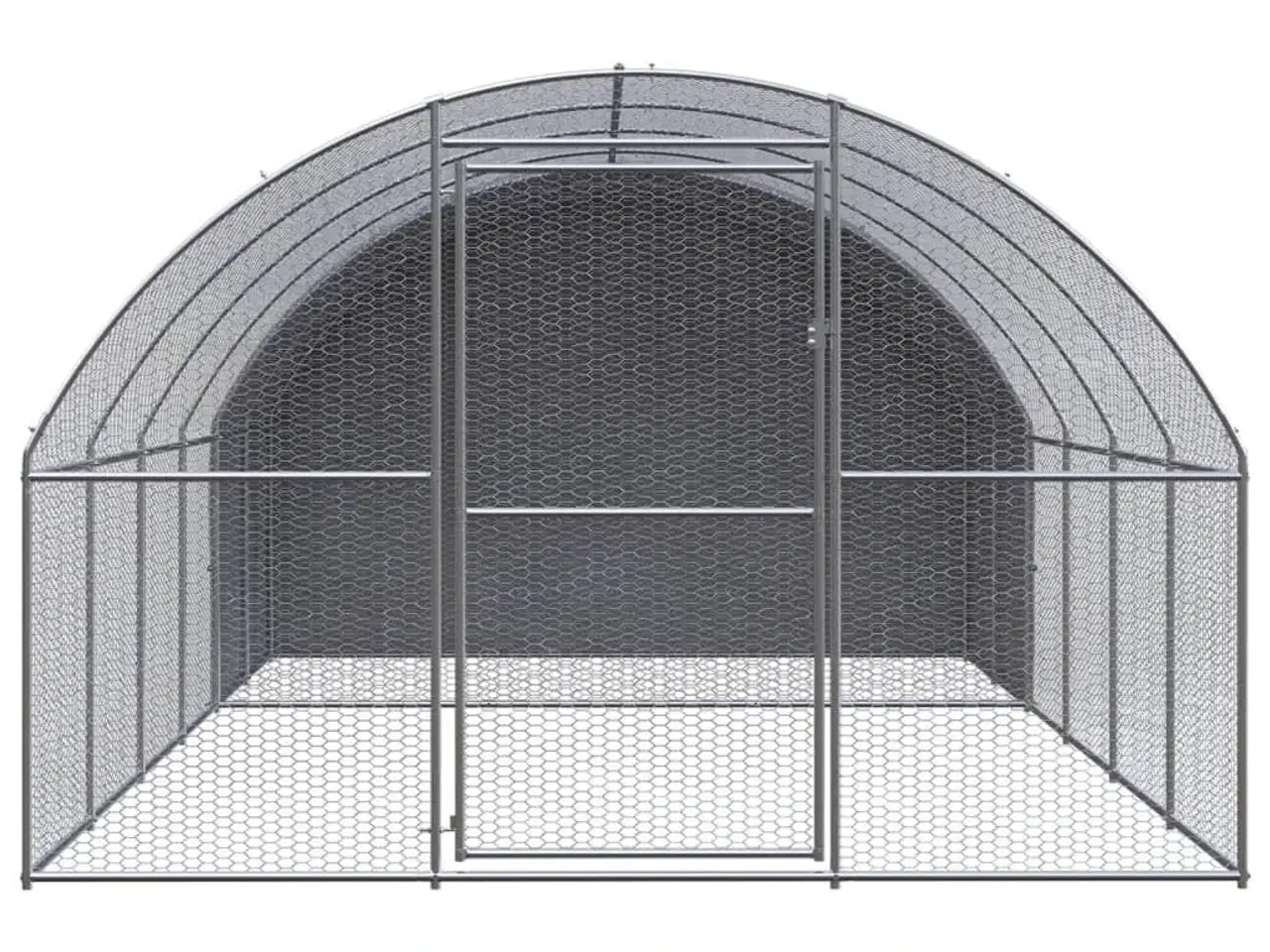 Billede 2 - Hønsehus 3x4x2 m galvaniseret stål