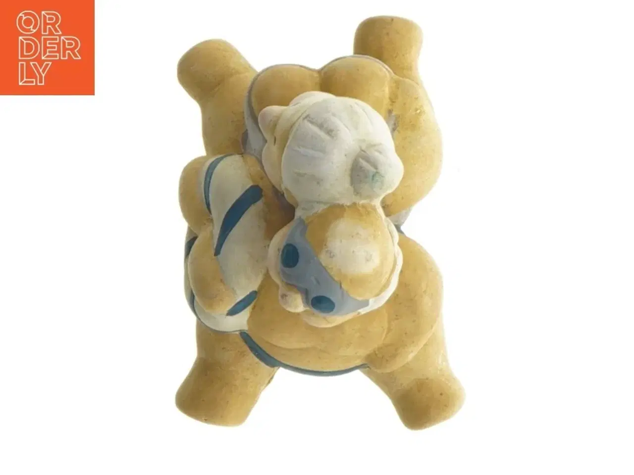 Billede 5 - Keramik figur af badende mennesker (str. 10 x 6 x 7 cm)