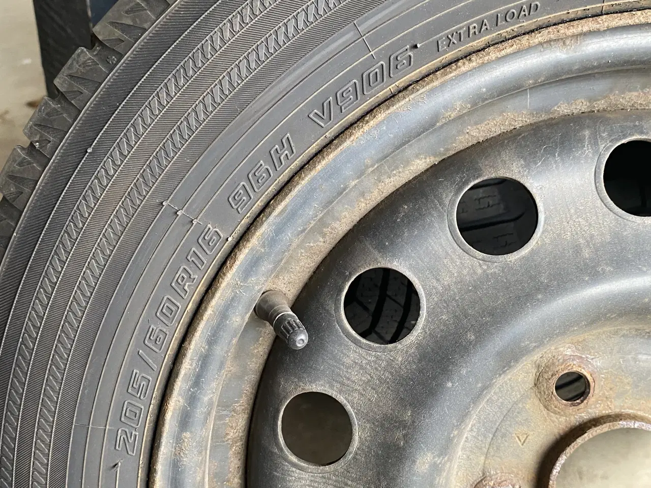 Billede 2 - Vinterdæk på stålfælge