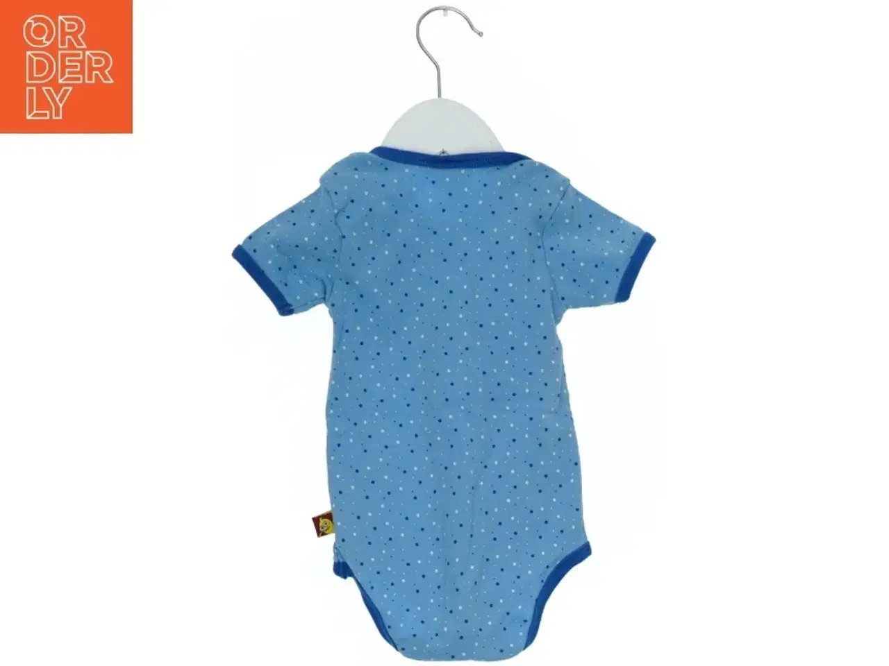 Billede 2 - Blå bodystocking med print fra DR (str. 80)