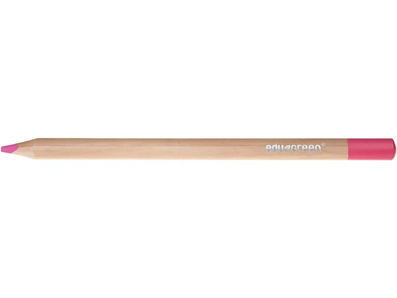 Billede 1 - Edugreen Kraftige Farveblyanter, mine 5 mm, rosa, 10stk./ 1 pk.