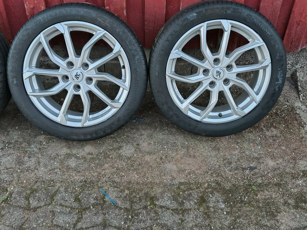 Billede 6 - Vw alufælge med sommerdæk 225/45/17"5x112