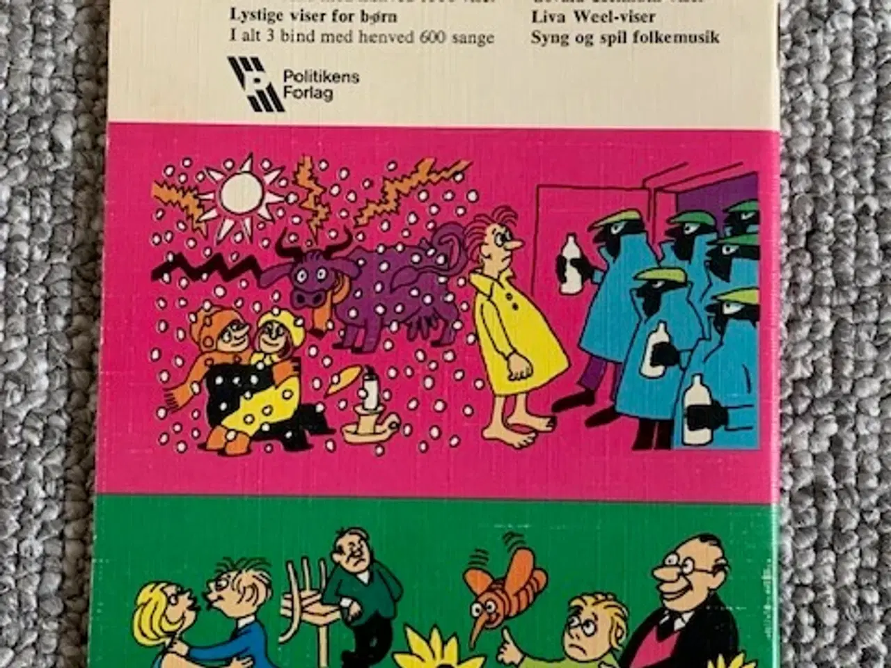 Billede 2 - 20 Lystige viser - tekster - noder - becifringer