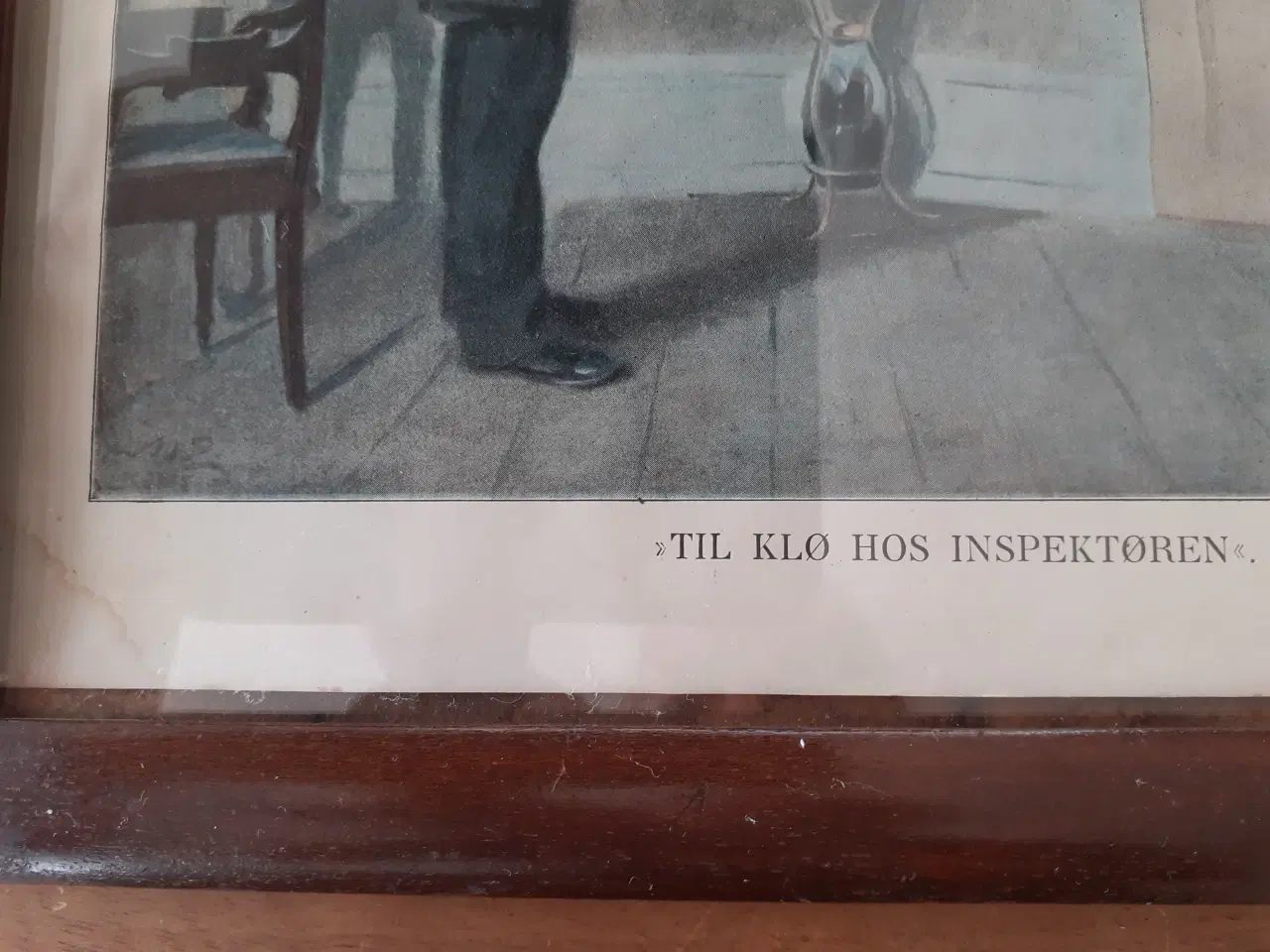 Billede 4 - Malthe Engelsted "Hos Inspektøren" - ca. år 1900