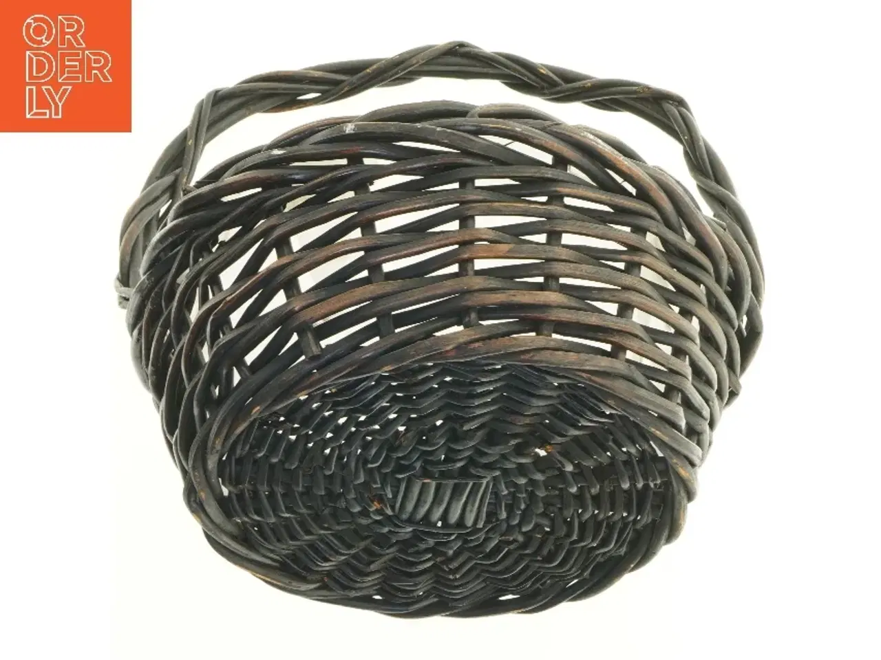 Billede 3 - Fletkurv med plast indsats (str. Ø 35 cm)