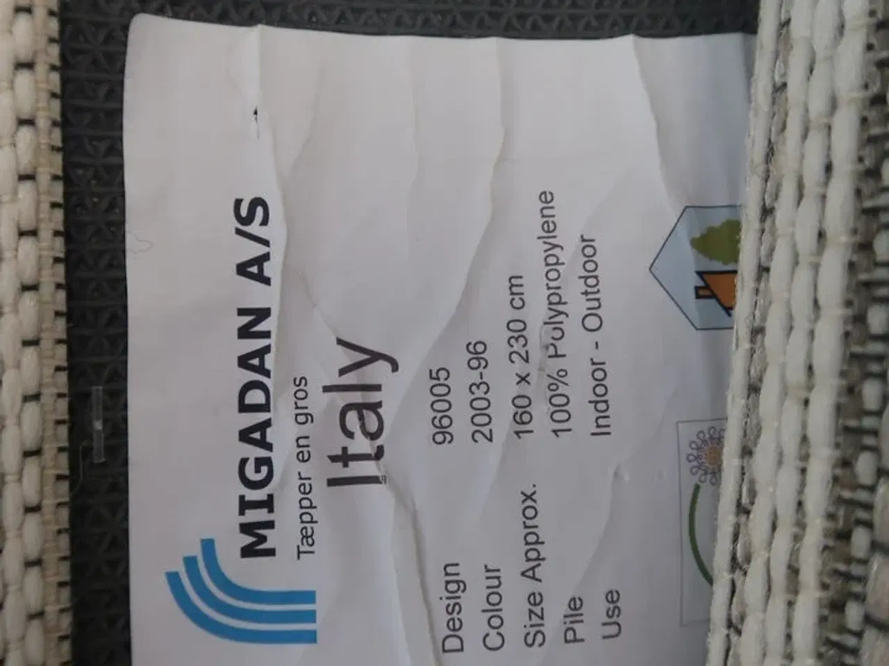 Billede 3 - Gulvtæppe MIGADAN ITALY 88005 2003-96