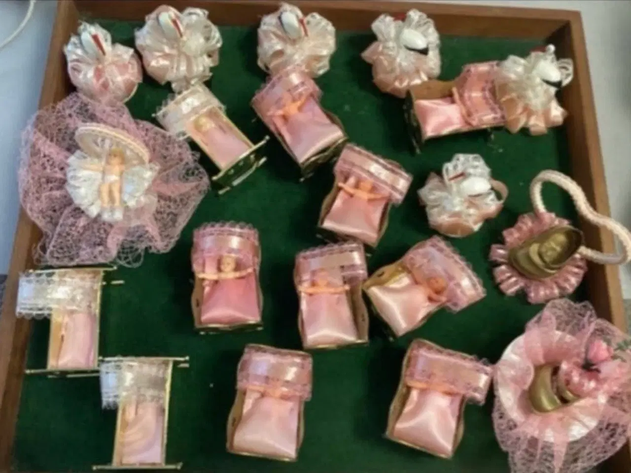 Billede 7 - Nord pynt til barnedåb lyserød