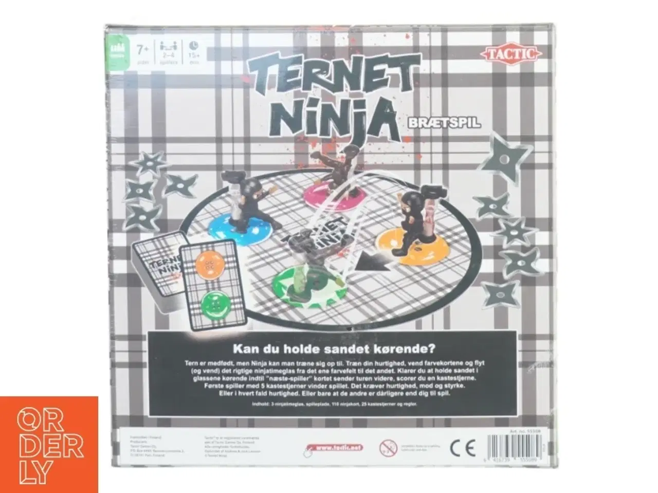 Billede 2 - Ternet ninja spil fra Tactic (str. 25 x 7 cm)