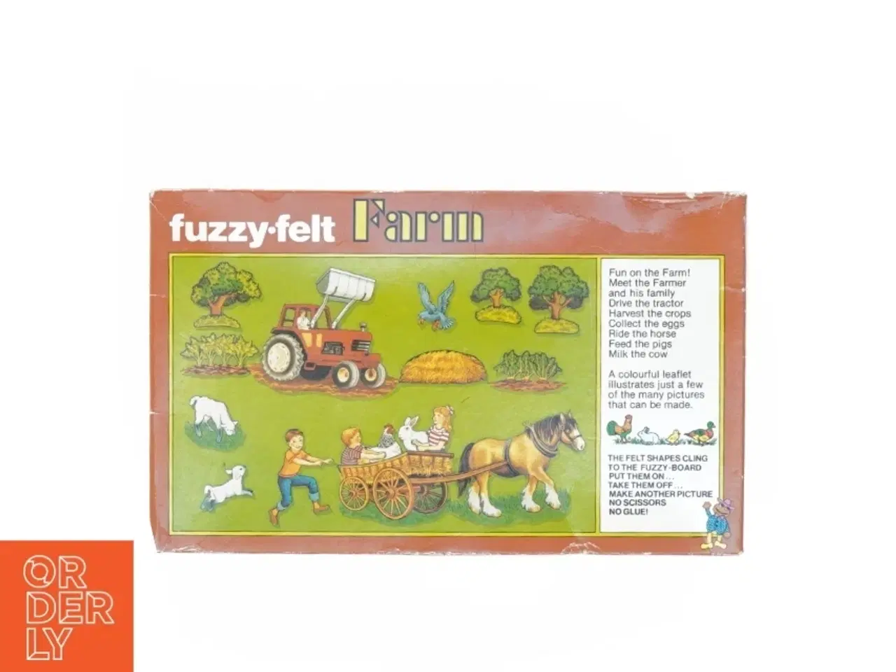 Billede 1 - Børnespil fra Fuzzy-Felt (str. 29 x 18 cm)
