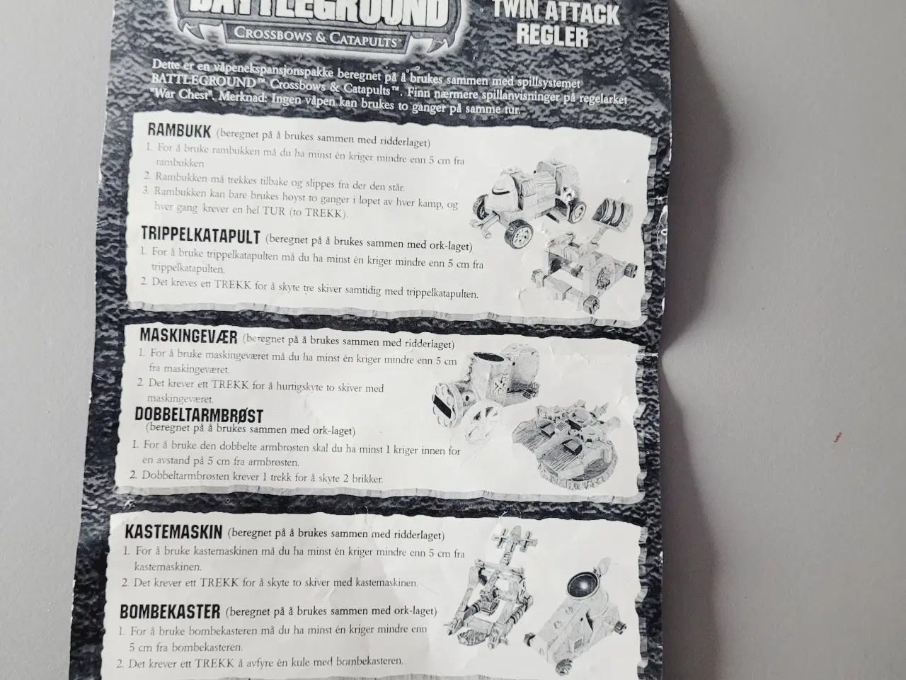 Billede 5 - ⭐️. 🏰 Battleground: Crossbows & Catapults - Stort