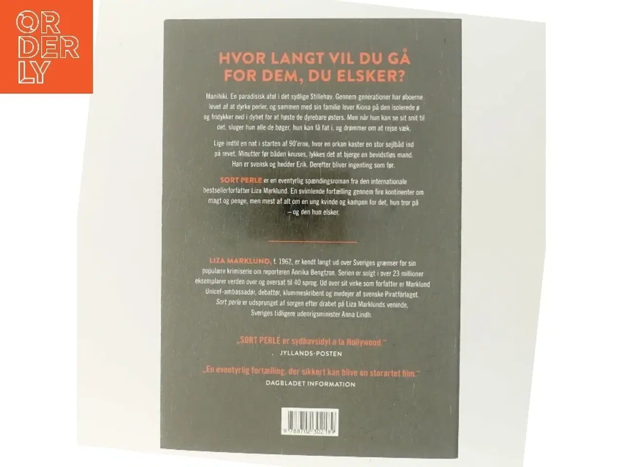 Billede 3 - Sort perle af Liza Marklund (Bog)