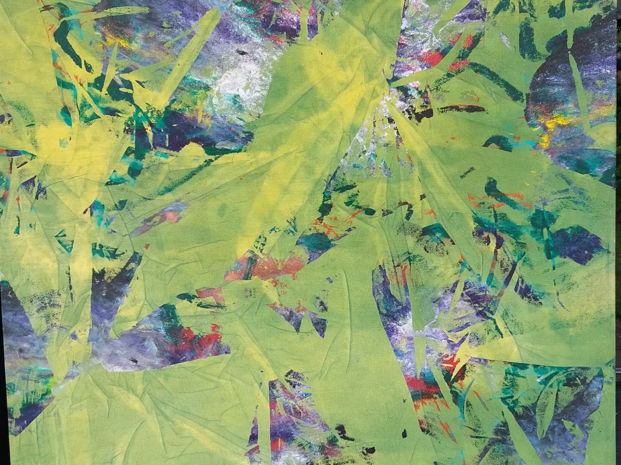 Billede 5 - BENT ELI - ( 1926 - 2014 )- 2 akryl malerier 