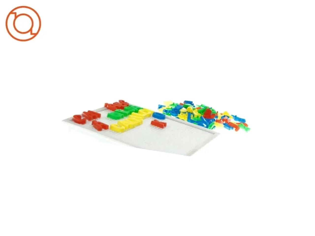 Billede 2 - Plade med aftagelige bogstaver