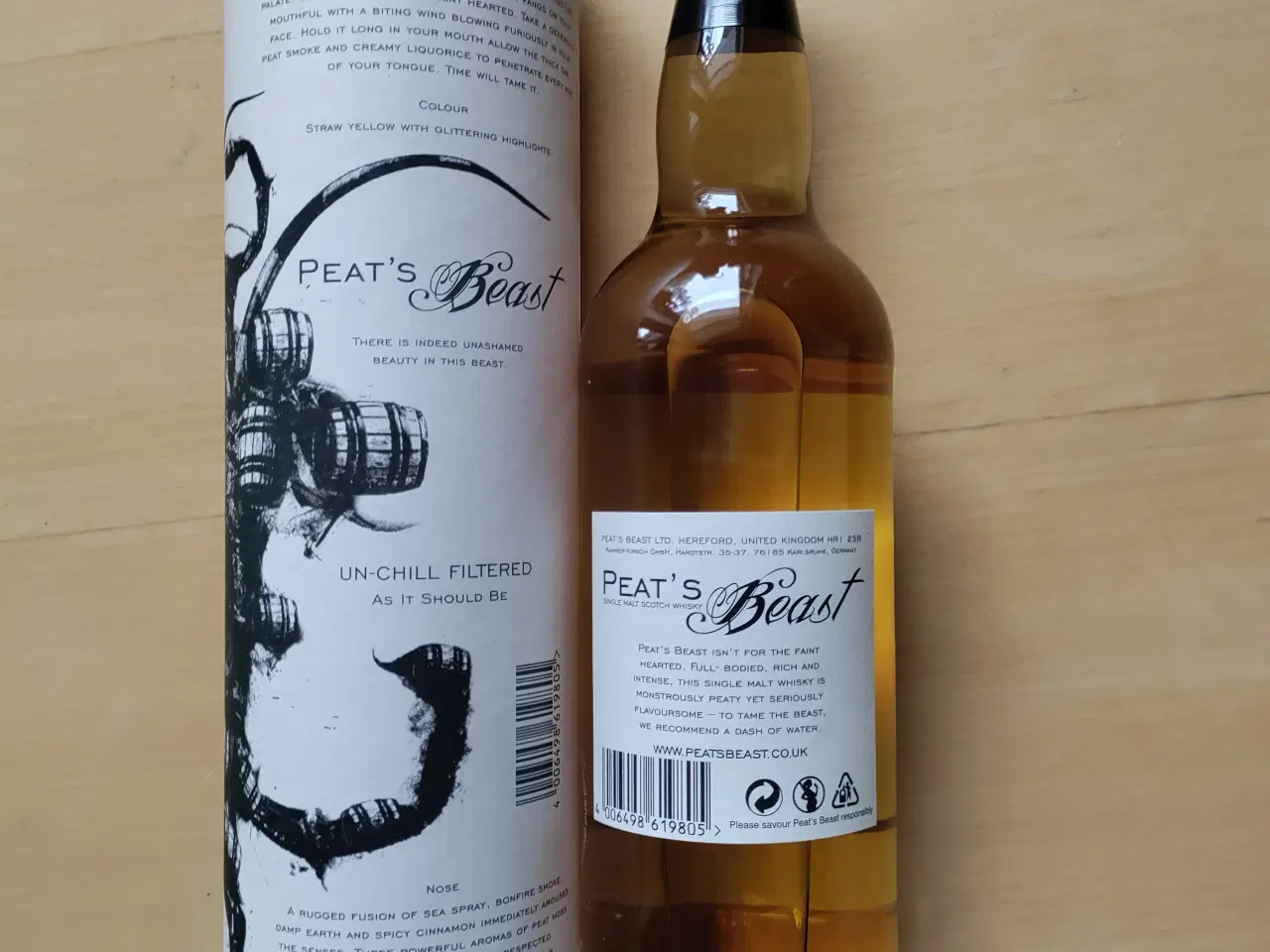Billede 3 - Whisky Peat’s Beast 46 %