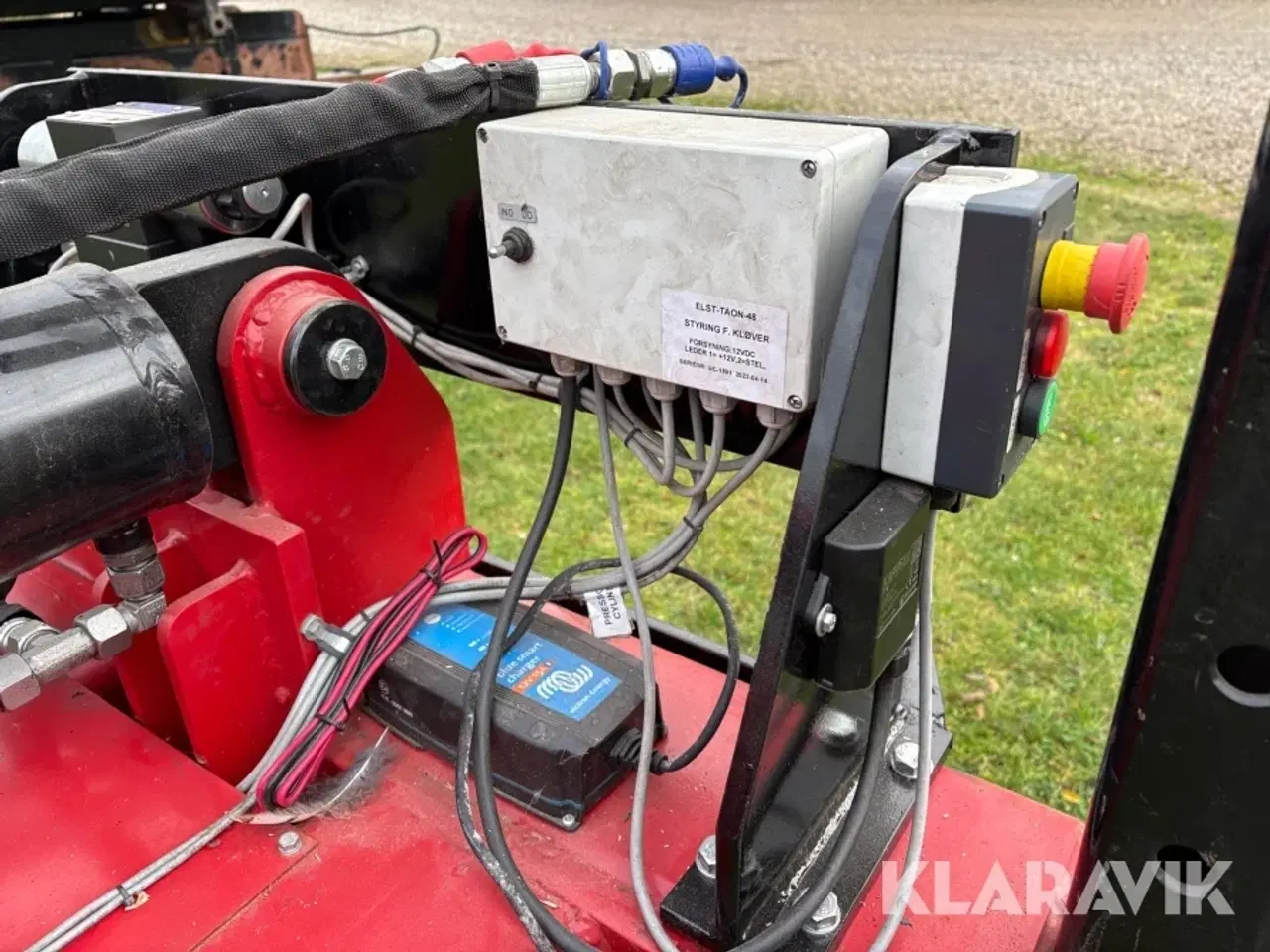 Billede 8 - Fjernstyret brændeflækker til minilæsser 30 tons