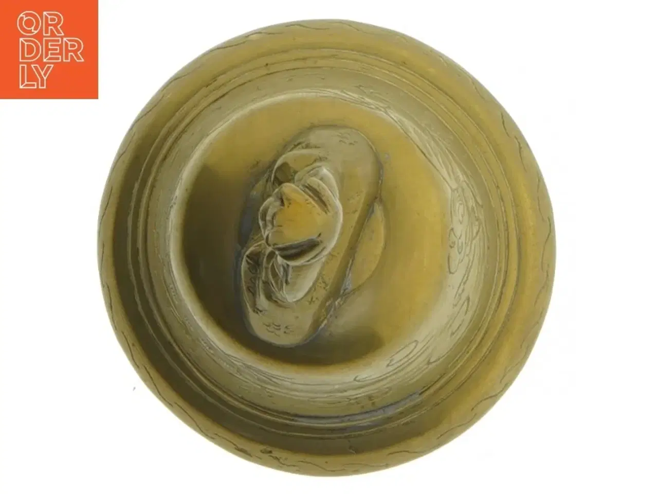 Billede 4 - Messingklokke med indgravering (str. 16 cm)