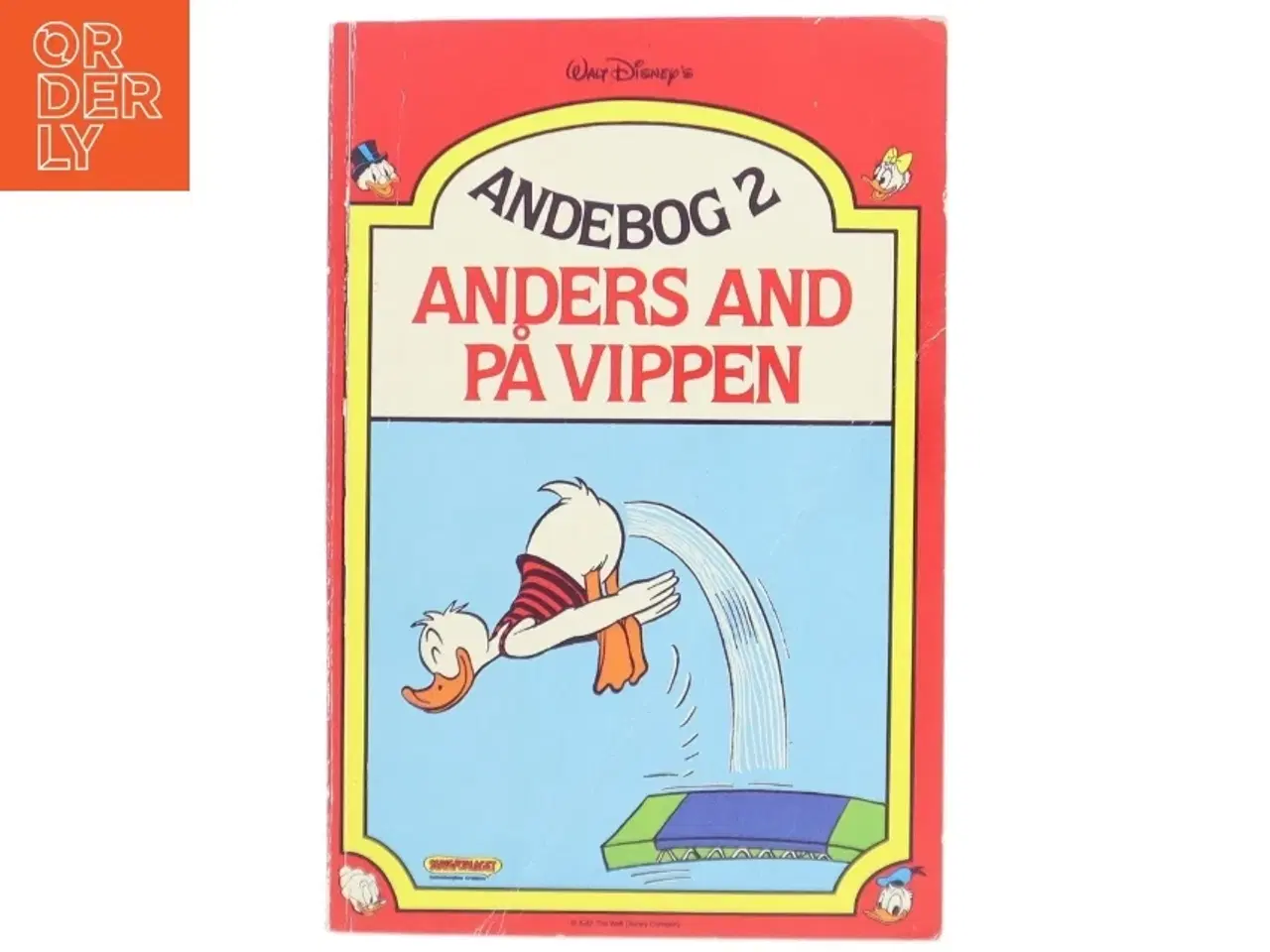 Billede 1 - Andebog 2 - Anders And på vippet fra Walt Disney
