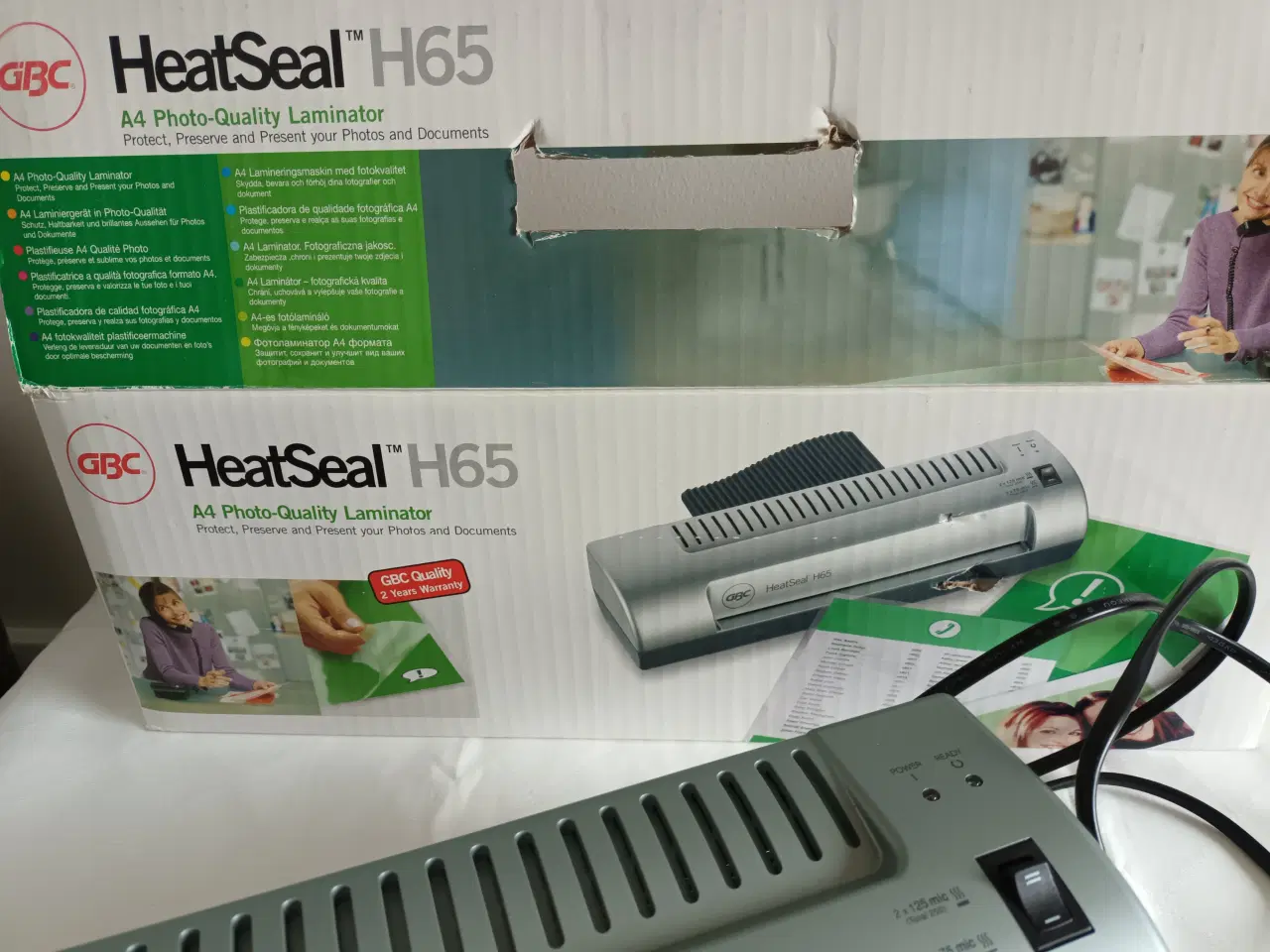 Billede 4 - GBC HeatSeal H65 Laminator 