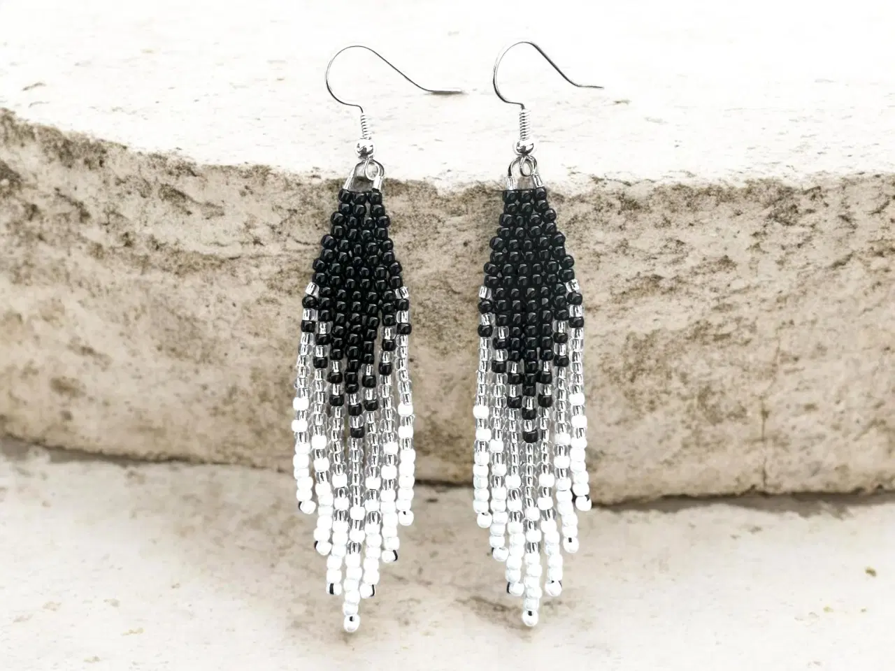 Billede 3 - Grønlandske perle øreringe