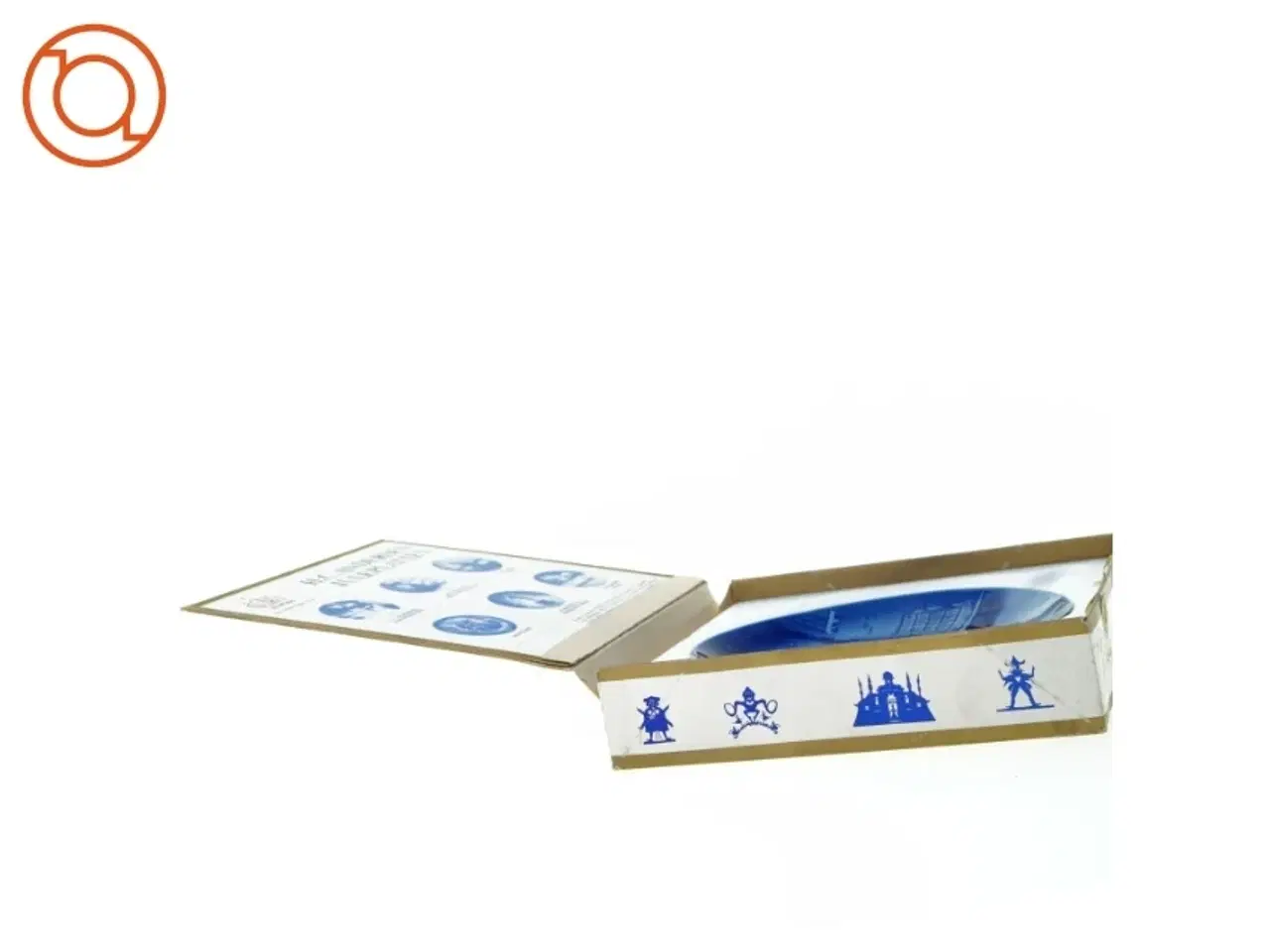 Billede 4 - HC Andersen juleplatten fra Porcelænsfabrikken Desirée (str. 19 cm)
