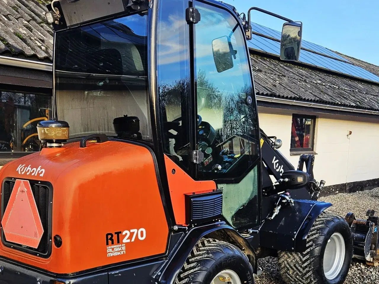 Billede 7 - Kubota RT270 / kun 900 timer / lukket kabine og meget udstyr