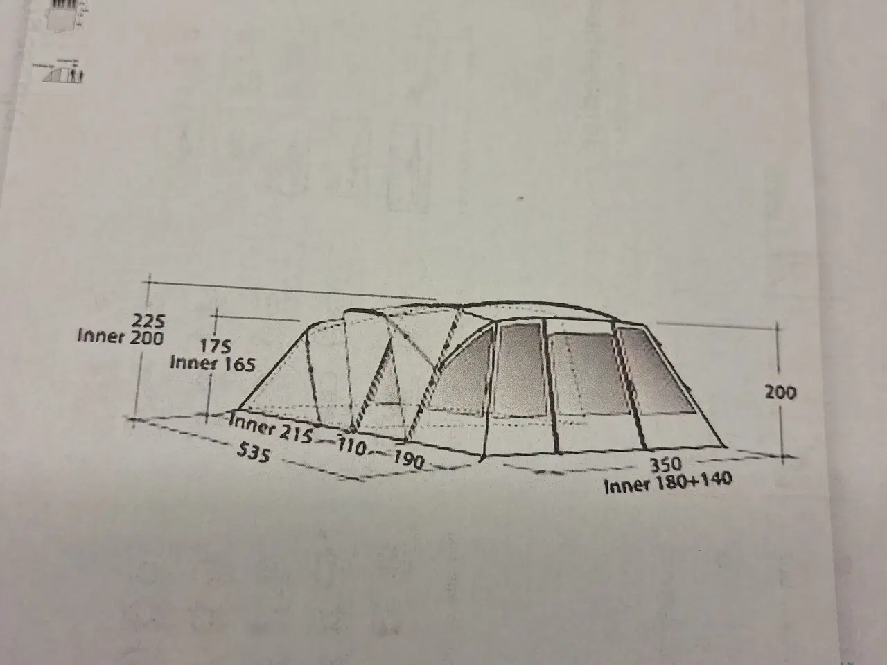 Billede 2 - Telt Outwell Oakland XL