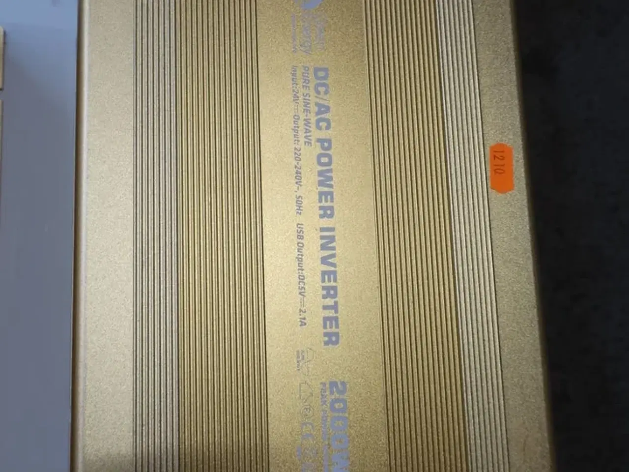 Billede 1 - Inverter GREEN ENERGY Pure Sine Wave DC/AC Power 2000W