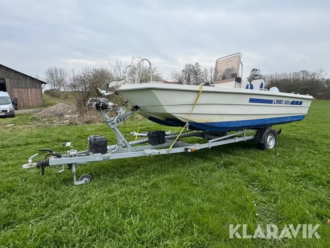 Billede 1 - Båd og bådtrailer Limbo - Brenderup 585 - A05