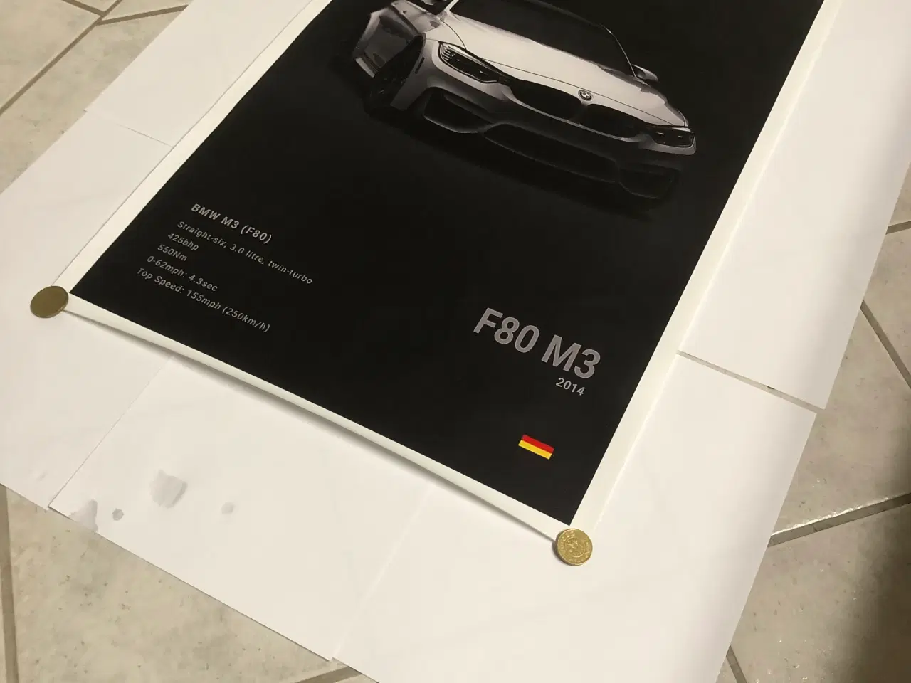 Billede 4 - Bil Plakat som er fed hvis man er til biler