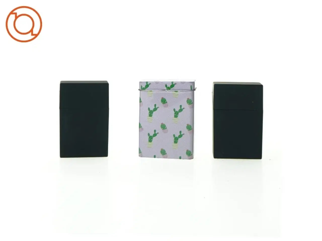 Billede 1 - Tre cigaret etuier (str. 9 x 6 x 3 cm)