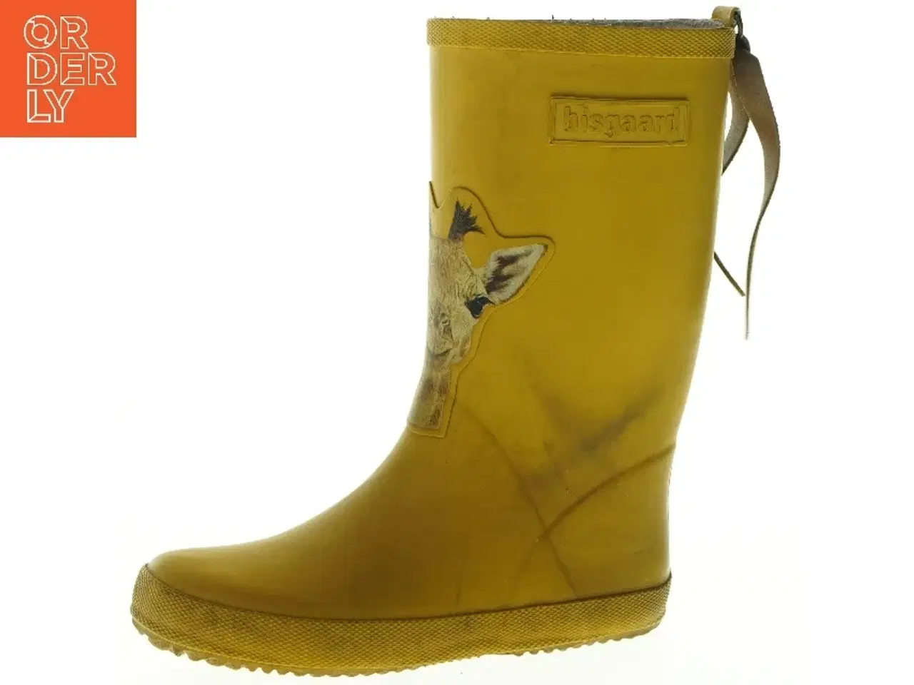 Billede 1 - Gule gummistøvler fra Bisgaard (str. 33)