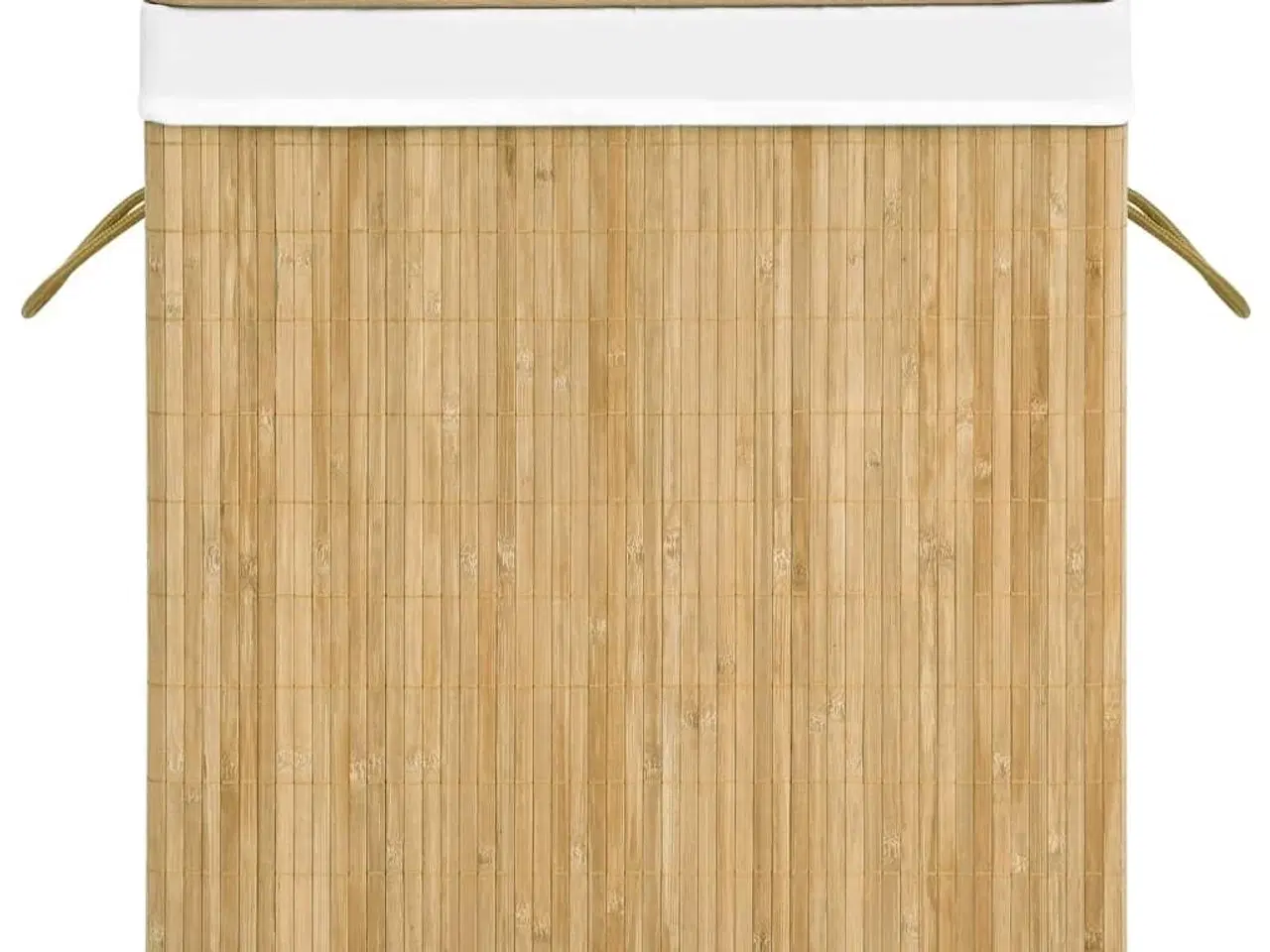 Billede 4 - Vasketøjskurv med 2 rum 100 l bambus