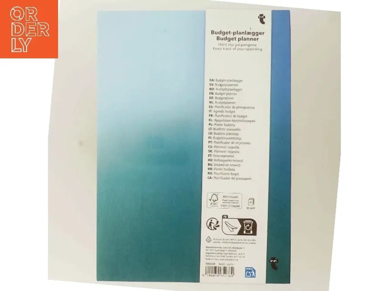 Billede 3 - Budget-planlægger blok