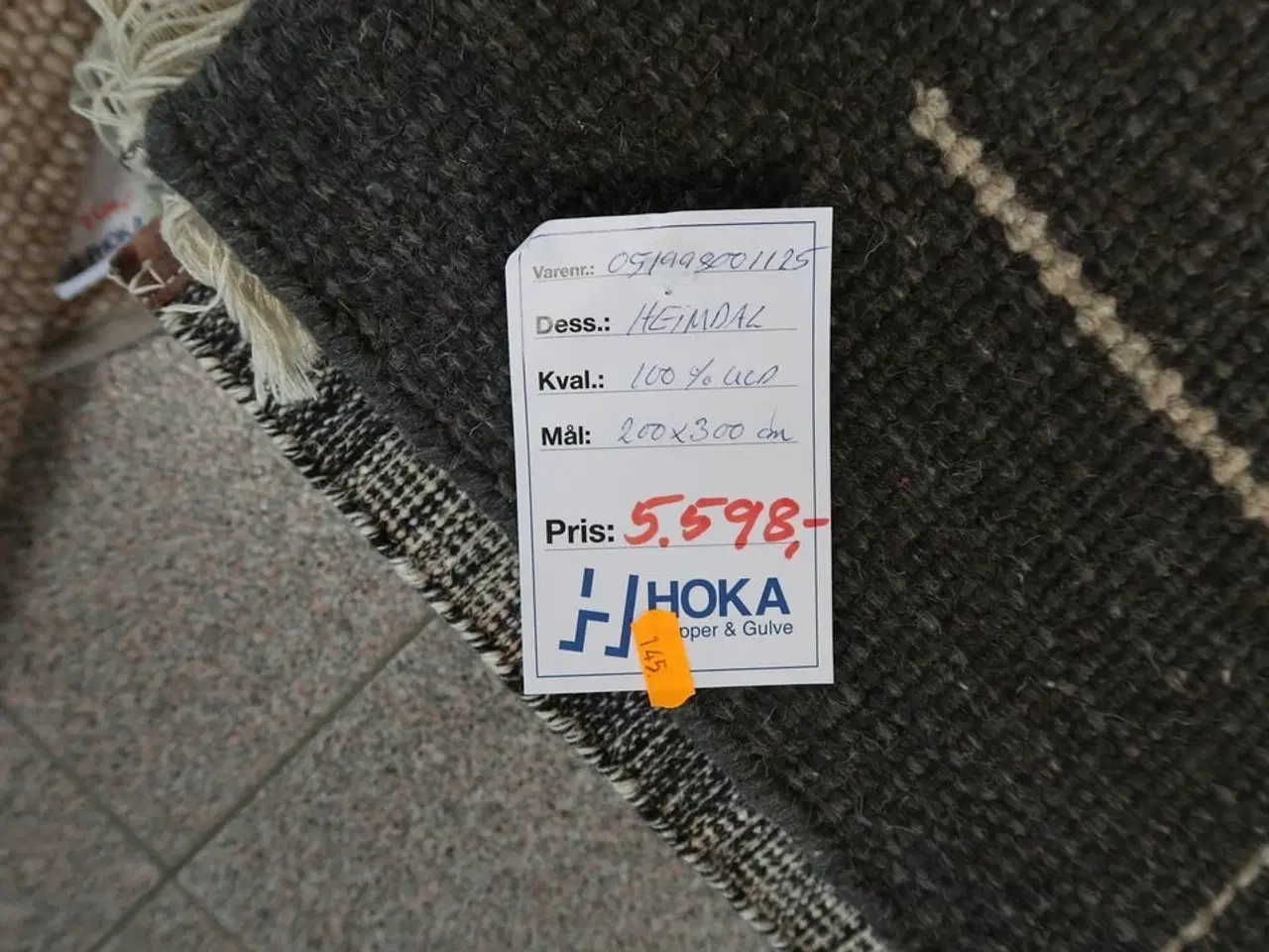 Billede 2 - Gulvtæppe HEIMDAL Uld