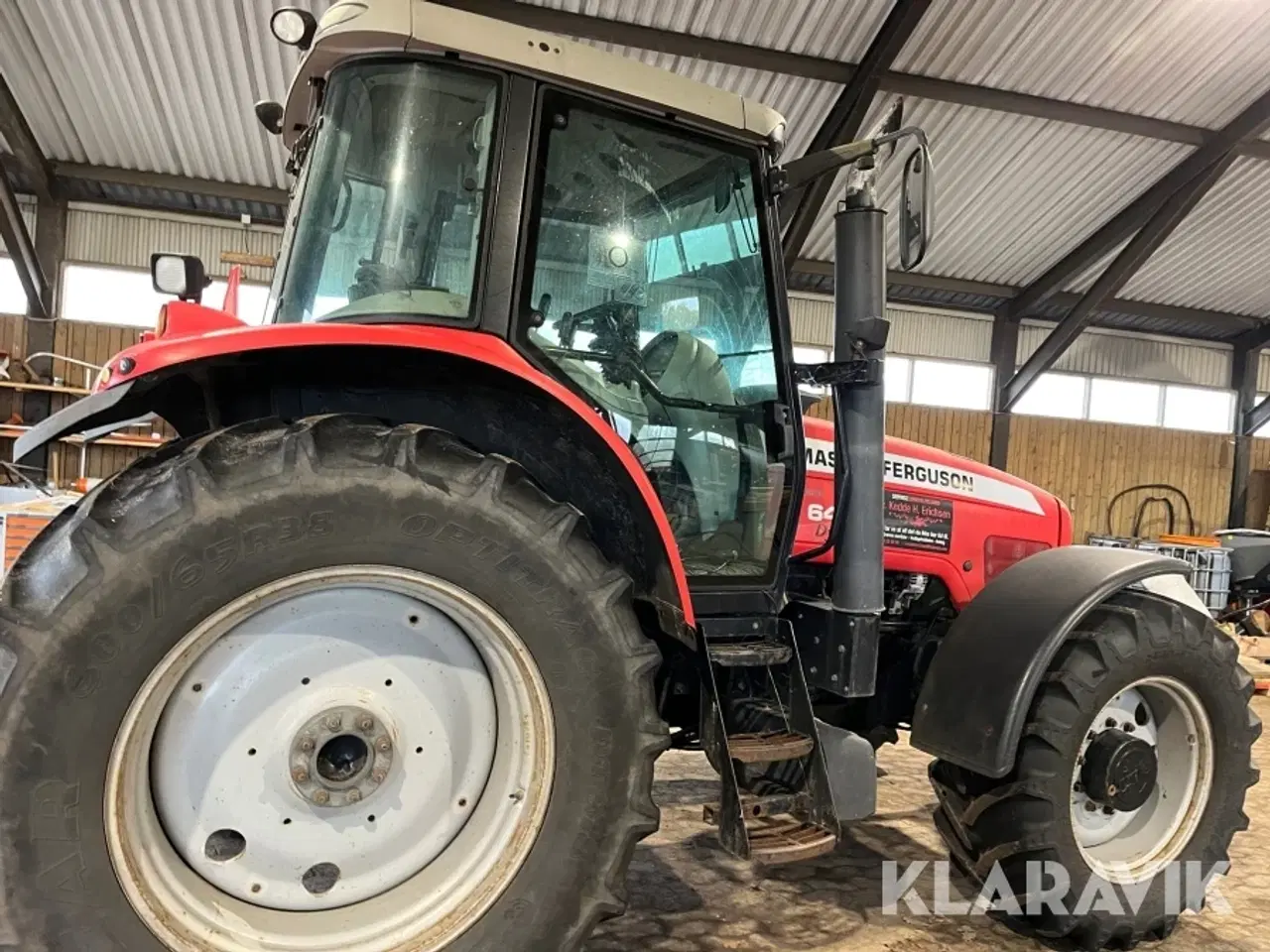 Billede 8 - Traktor Massey Ferguson 6480 Dyna-6
