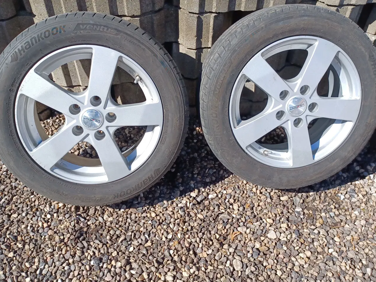 Billede 4 - Renault alufælge med sommerdæk.