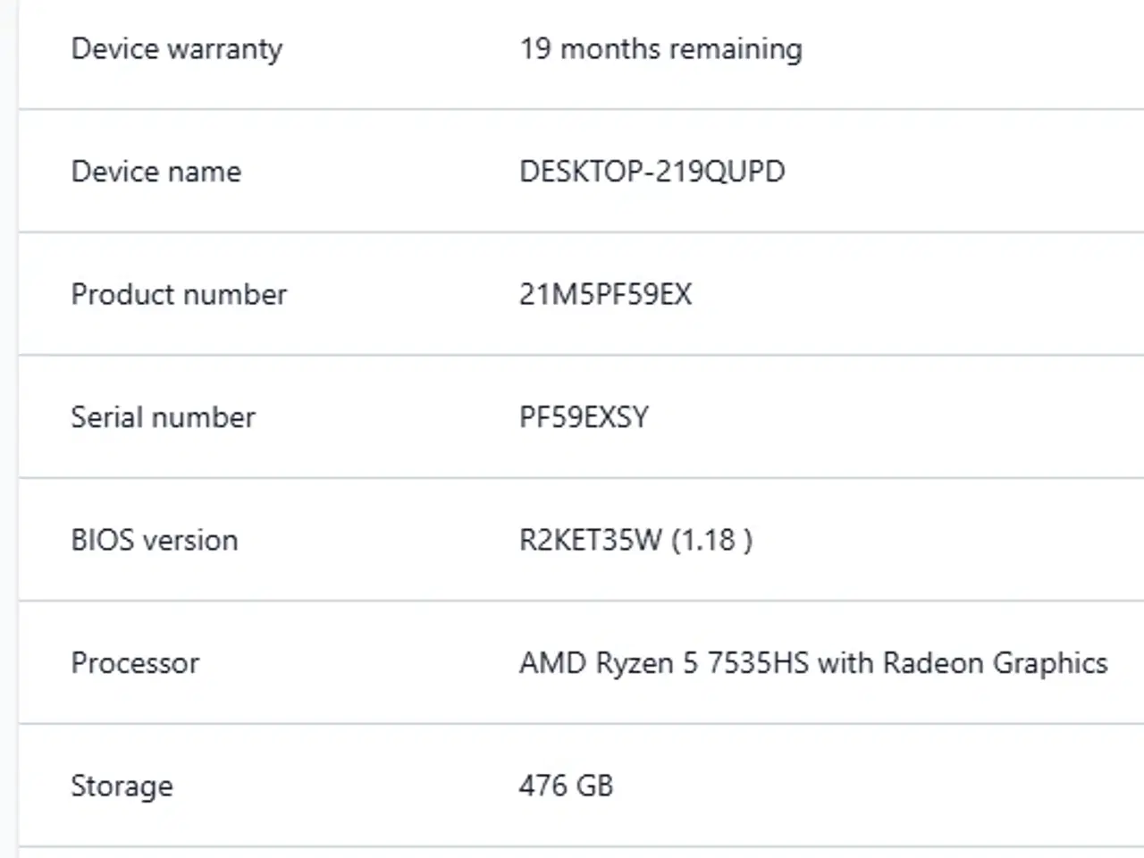 Billede 2 - Lenovo ThinkPad E16 G2 (R5-7535HS/24/512)