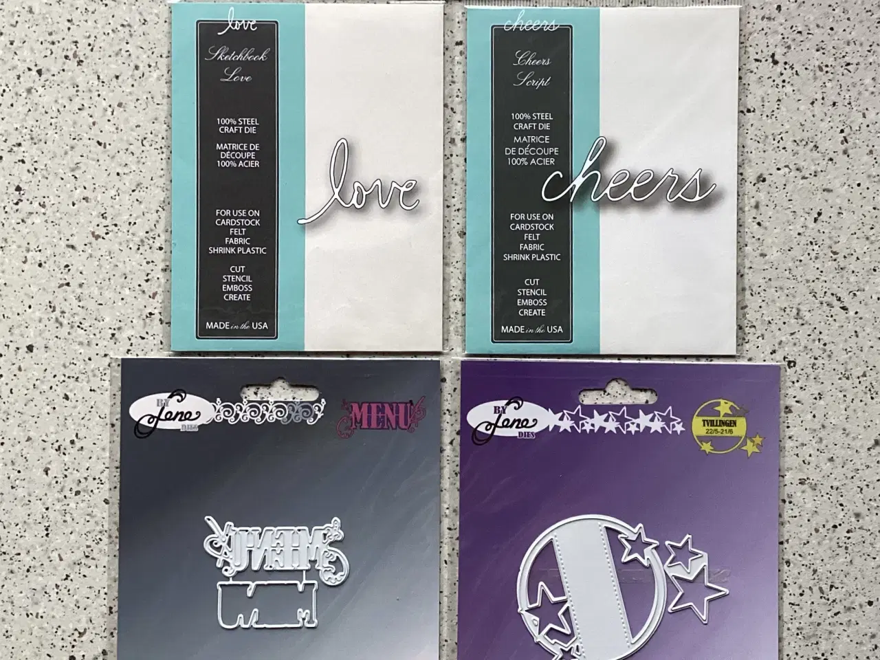 Billede 9 - Scrapbook dies, sæt, embossing, punch, mm. Pr. Fra