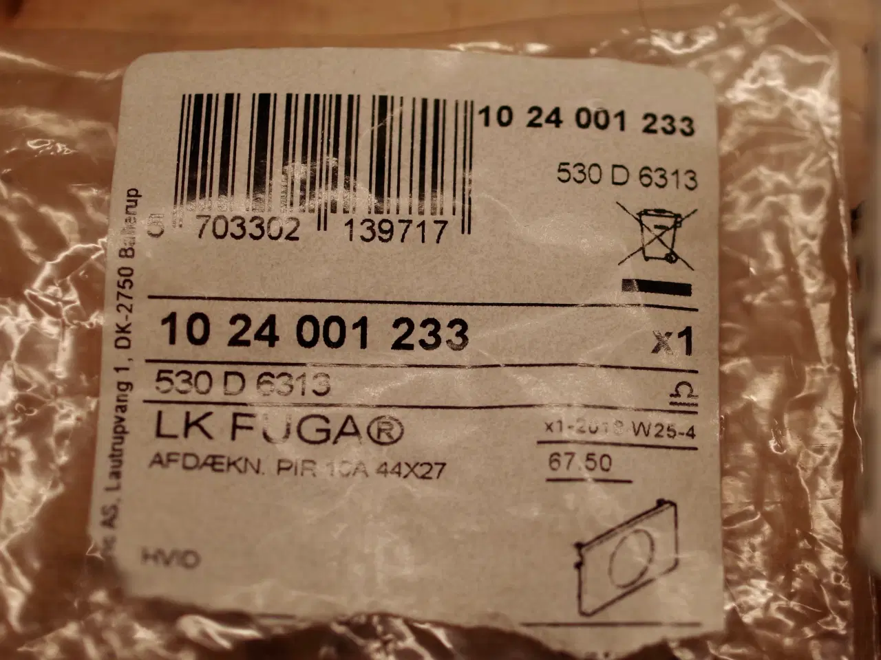 Billede 1 - LK Fuga PIR sensor med afbryder