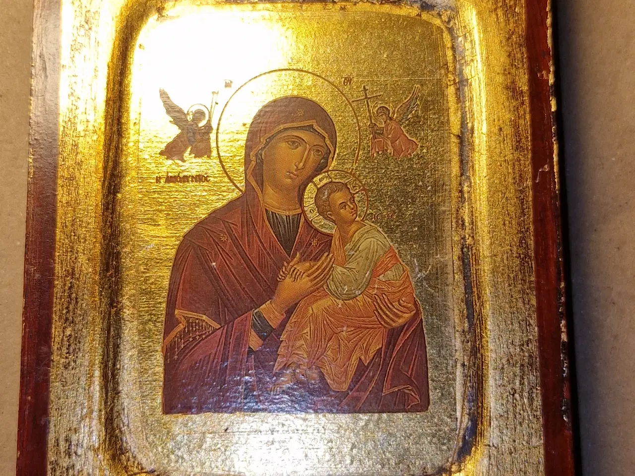 Billede 3 - Ikon billede af Maria og Jesus, og Tama i 375 9 ka
