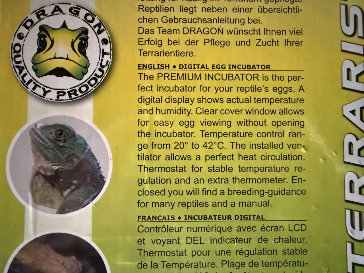 Billede 2 - Rugemaskine til reptil