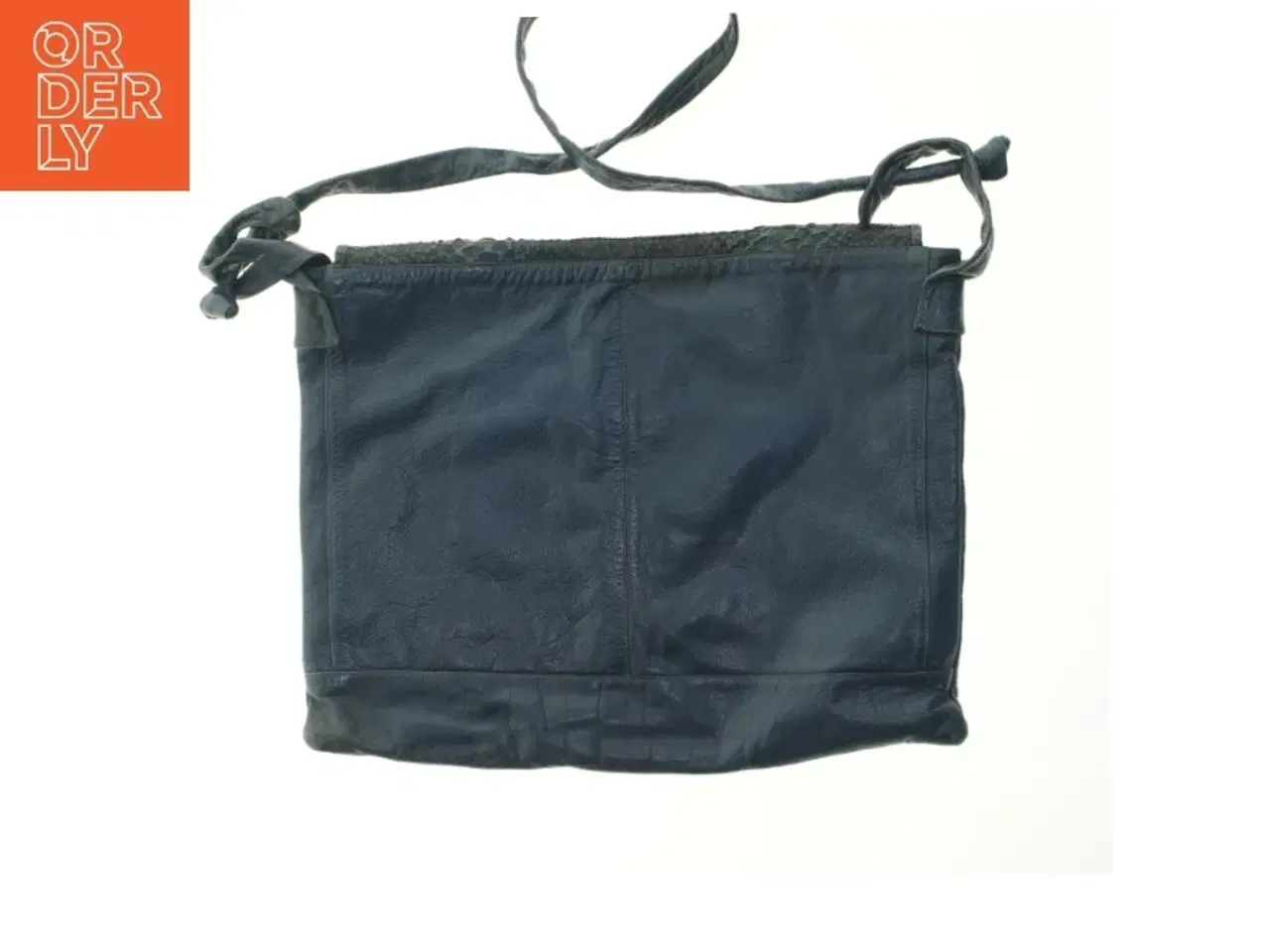 Billede 2 - Skuldertaske i blå farve fra Fanny Bag (str. 41x33,5 cm)