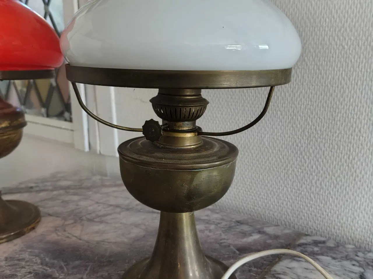 Billede 3 - Antik Bordlamper