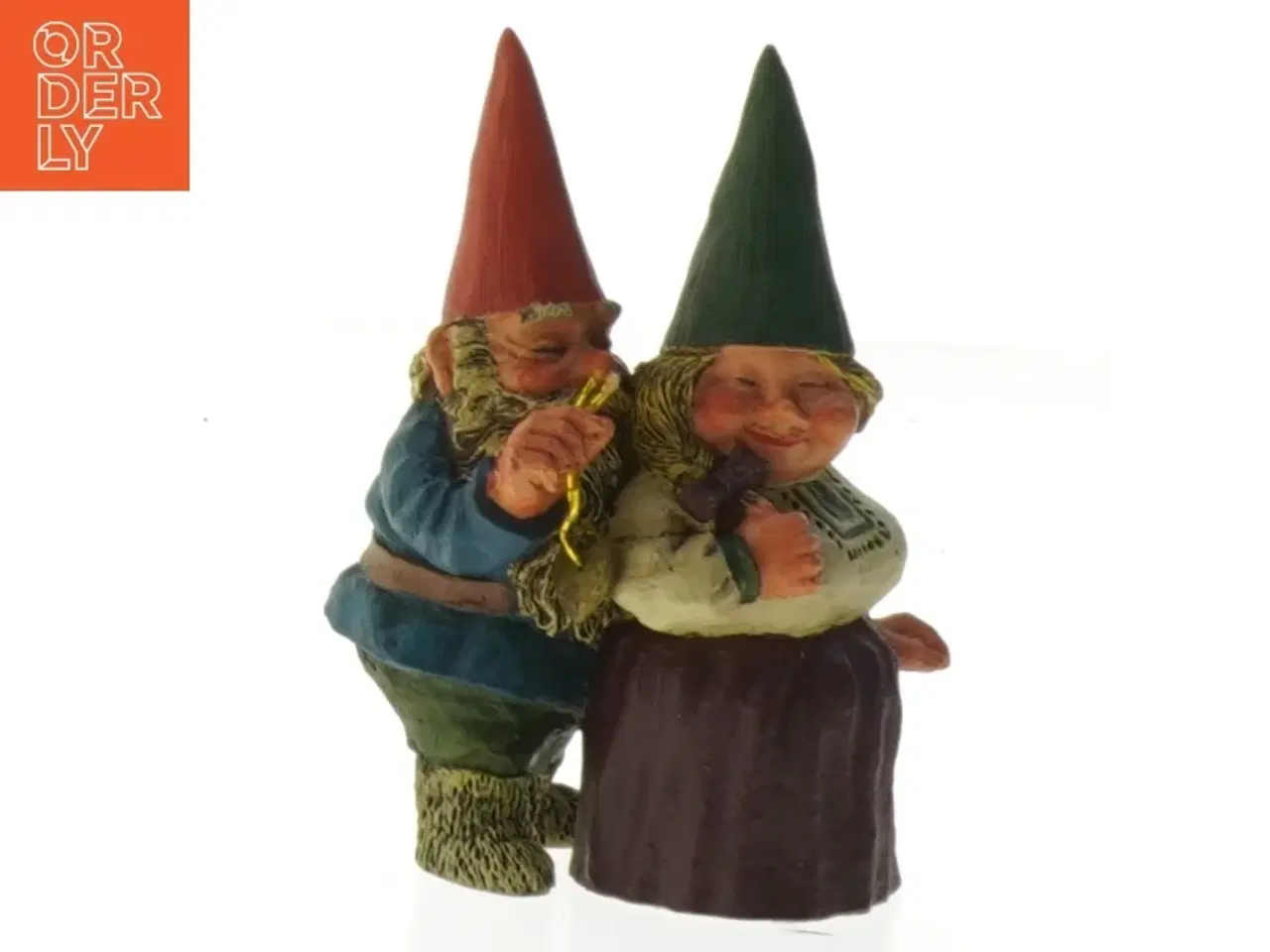 Billede 2 - Dekorativ nissefigur fra gnomes (str. 10 cm)