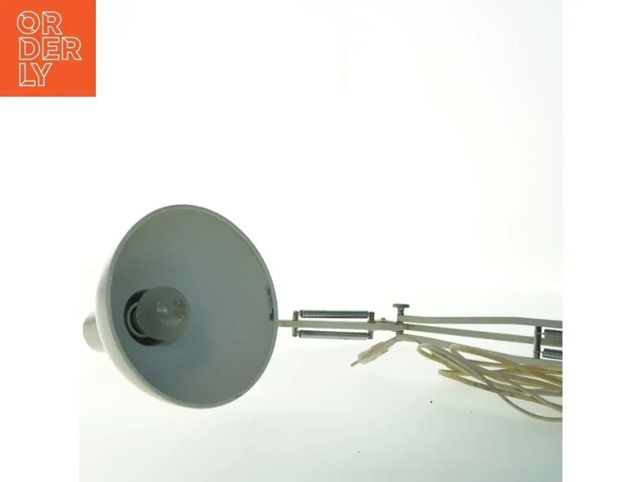 Billede 3 - Hvid arkitektlampe (str. 80 cm)
